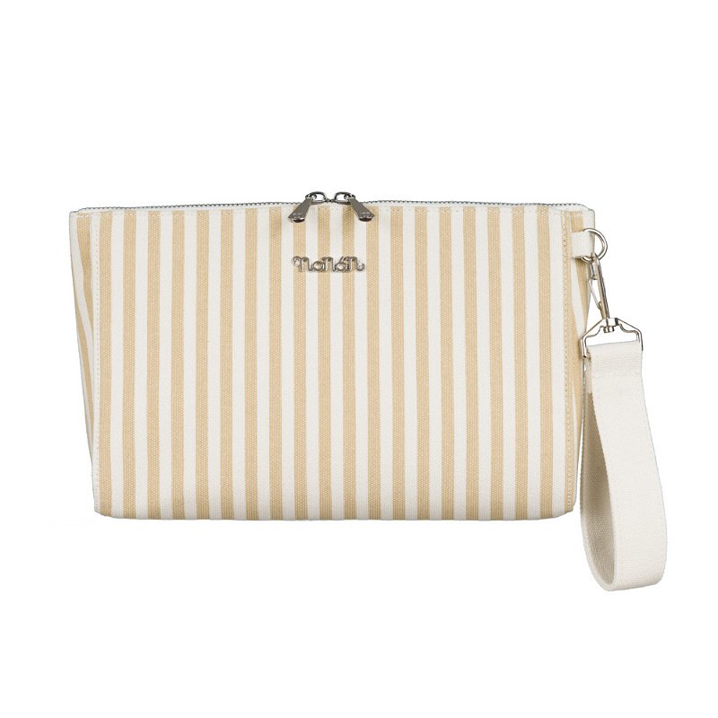 Pochette Canvas Beige – Nanan