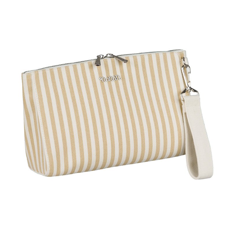 Pochette Canvas Beige – Nanan