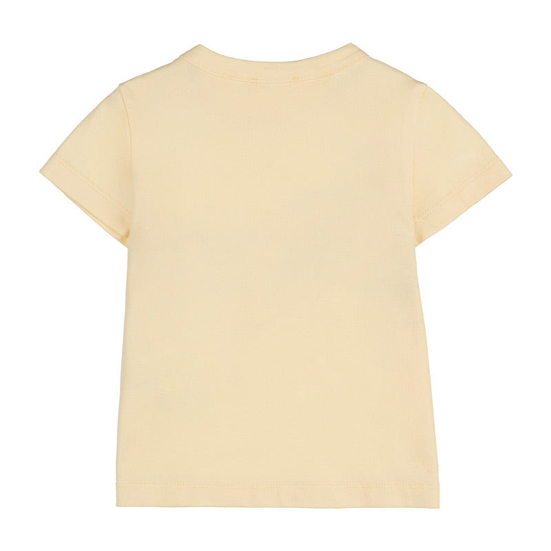 T-shirt Neonato e Bambino Jersey Gialla con Apertura Spalla – Nanan
