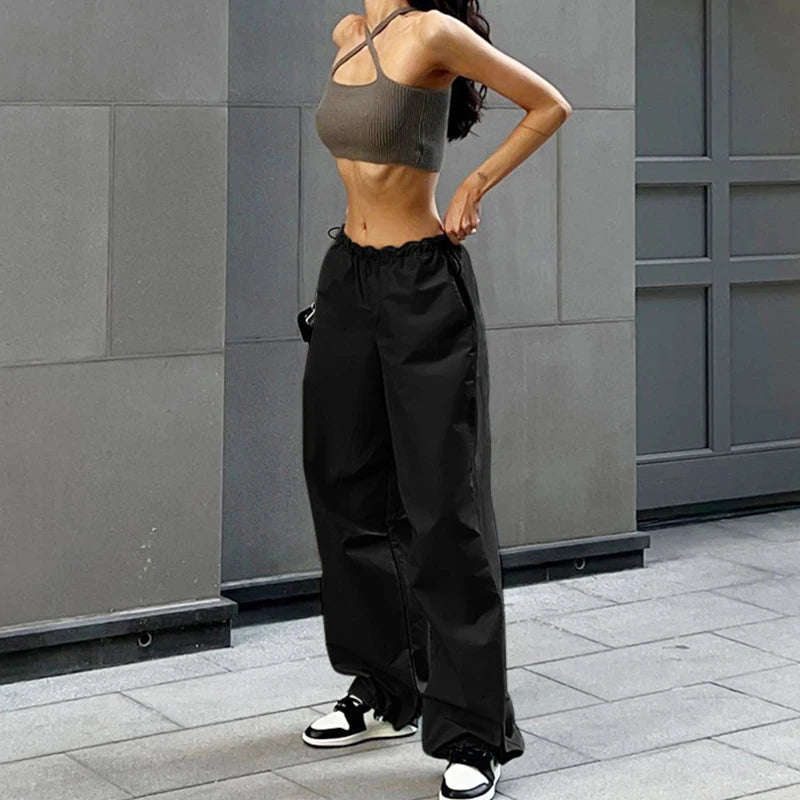 Pantaloni Cargo Y2K Donna – CDJLFH