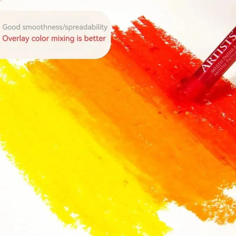 Pastelli ad Olio Morbidi per Bambini e Artisti – Set 12/25/50 Colori | Lavabili, Non Tossici, Anti-rottura