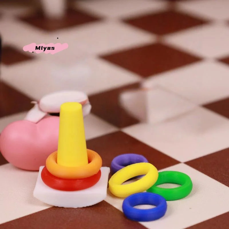 Torre Arcobaleno Impilabile – Gioco Educativo per Neonati e Bambini | 2 Set