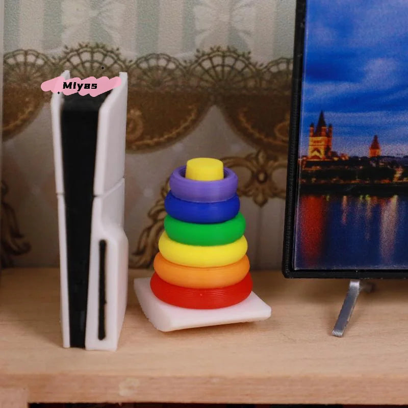 Torre Arcobaleno Impilabile – Gioco Educativo per Neonati e Bambini | 2 Set