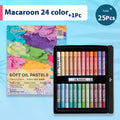 Pastelli ad Olio Morbidi – Set 12/25/38/50 Colori | Non Tossici, Lavabili, Colori Intensi per Bambini e Artisti