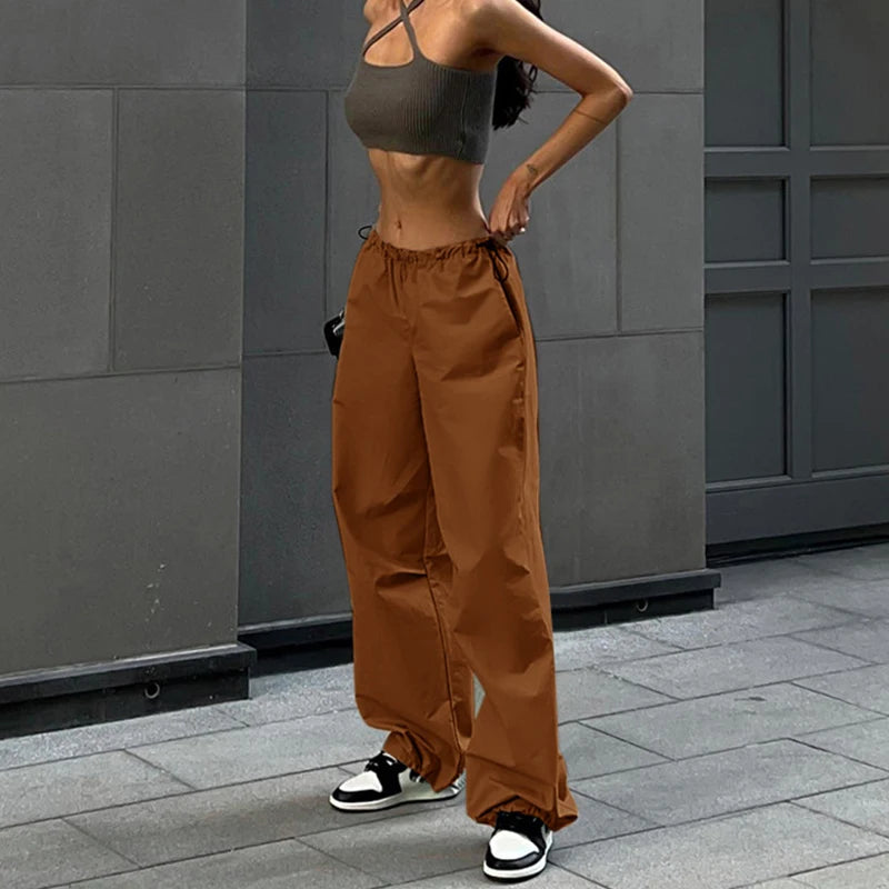 Pantaloni Cargo Y2K Donna – CDJLFH