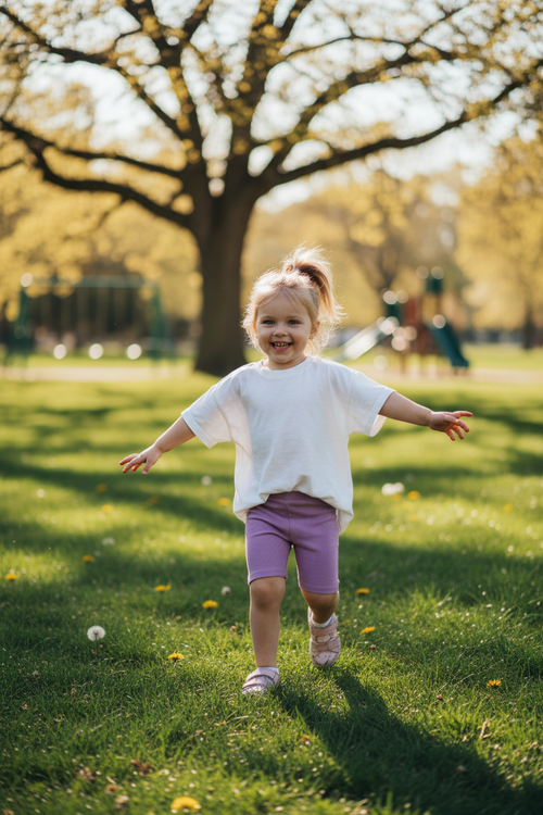 Biker Shorts Lilla - Lifestyle