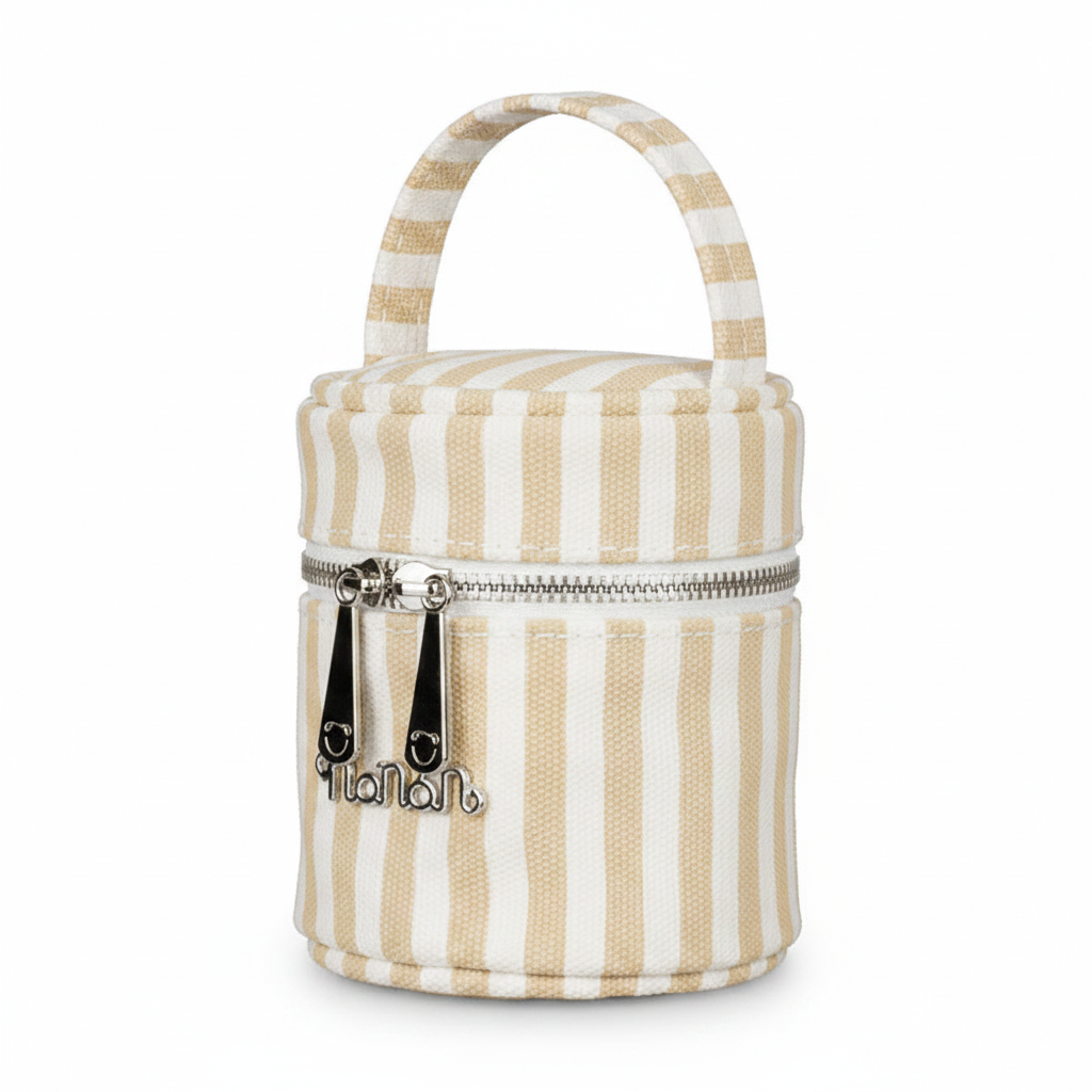 Portaciuccio Canvas Beige - Inclinato