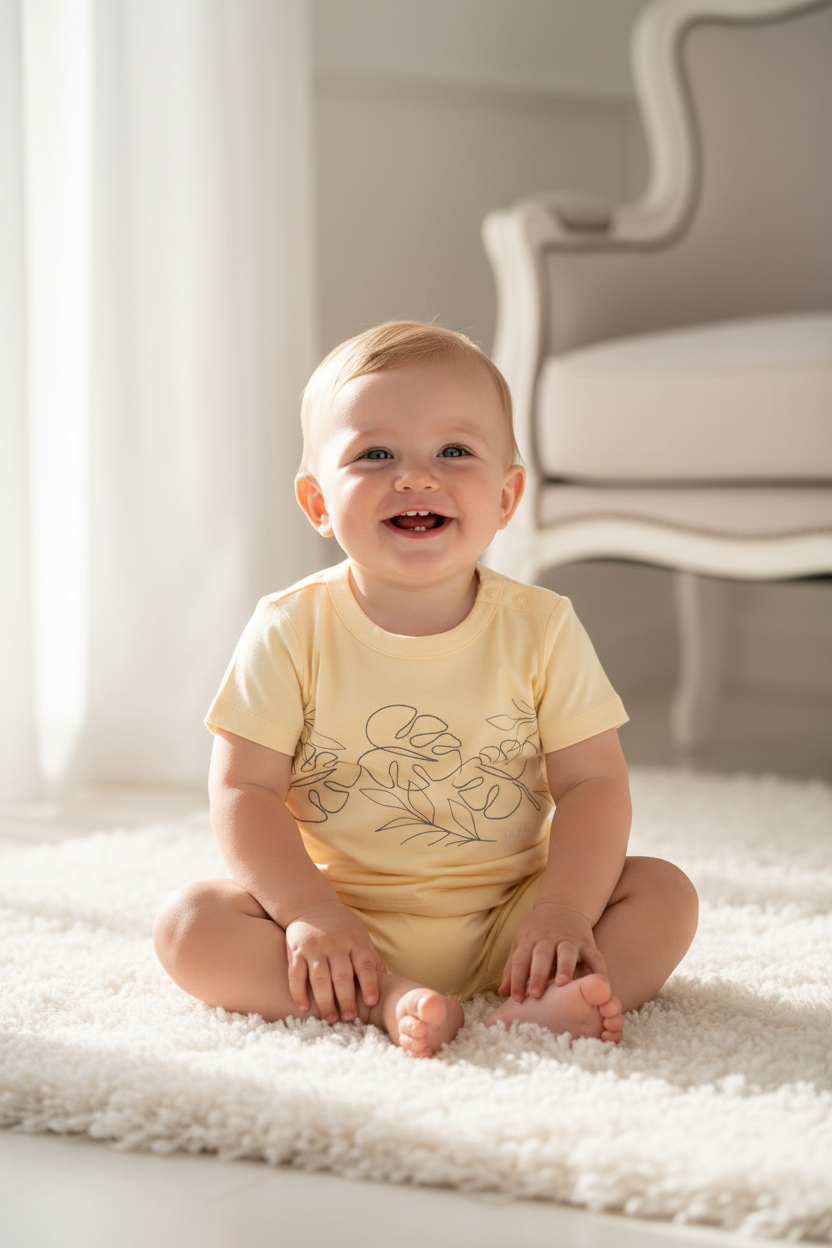 T-shirt Gialla Nanan – Lifestyle Baby